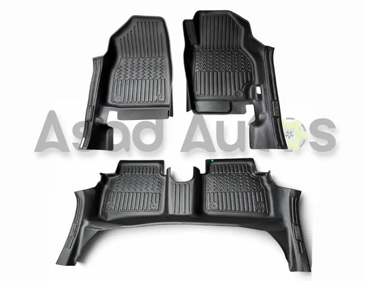TPE floor mats custom fit waterproof set for Hyundai Elantra Hybrid 2025-2026 interior - Asad Autos