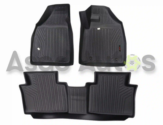 TPE floor mats for MG HS PHEV-V - waterproof custom fit car floor mat set - Asad Autos