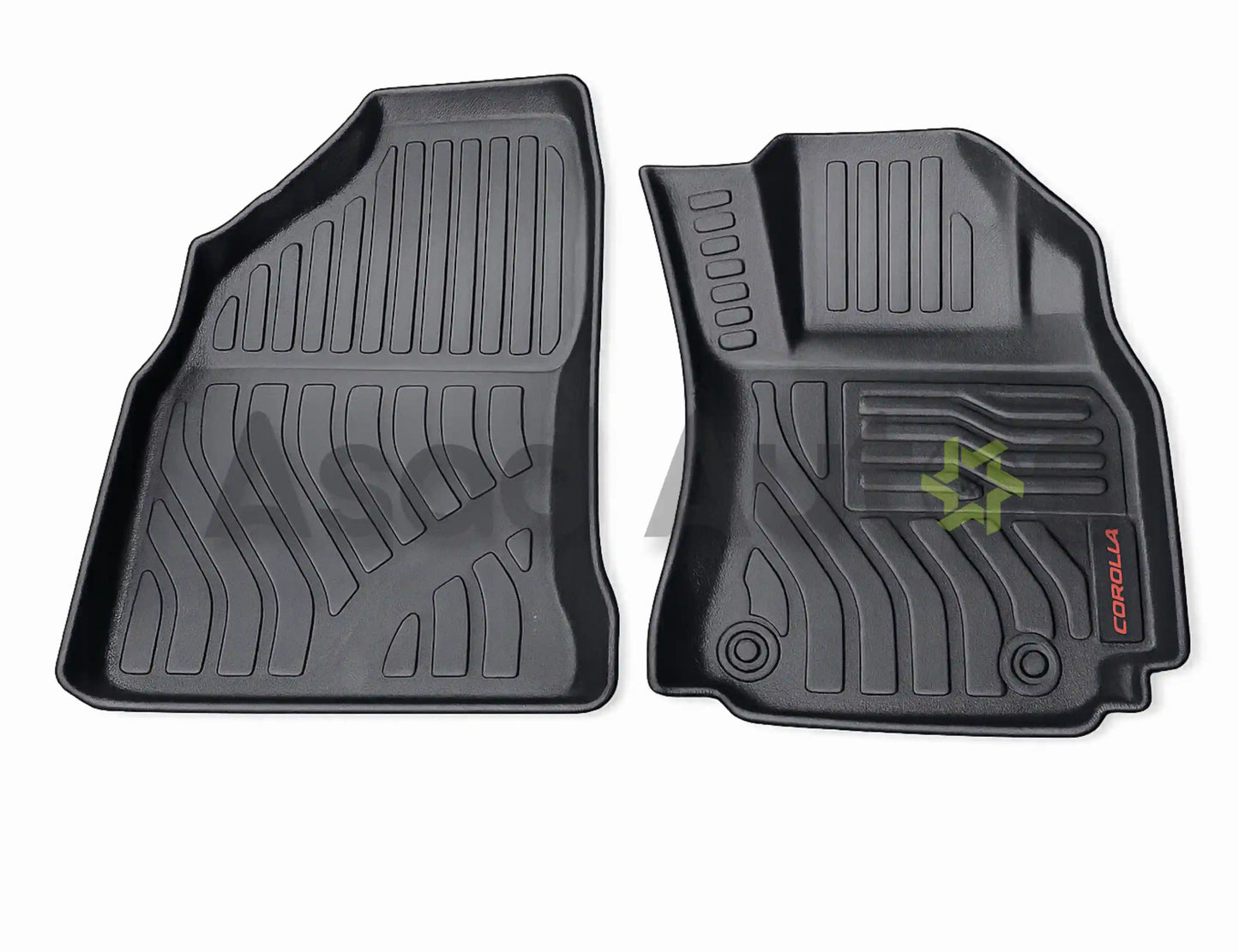 TPE floor mats for Toyota Corolla 2014-2026 - waterproof custom fit car floor mat set - Asad Autos