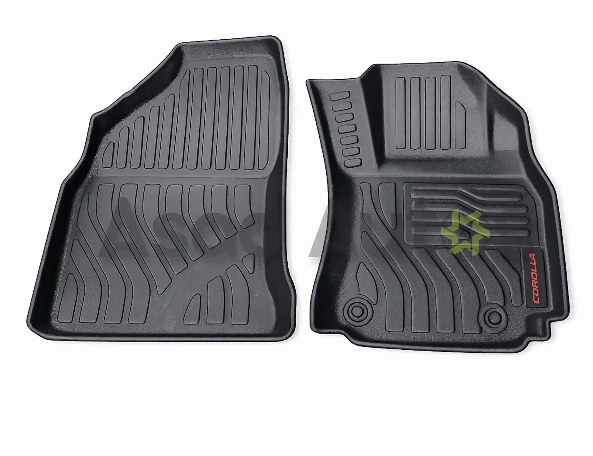 TPE floor mats for Toyota Corolla 2014-2026 - waterproof custom fit car floor mat set - Asad Autos
