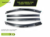 TXR Air Press window visor set for Chery Tiggo 7