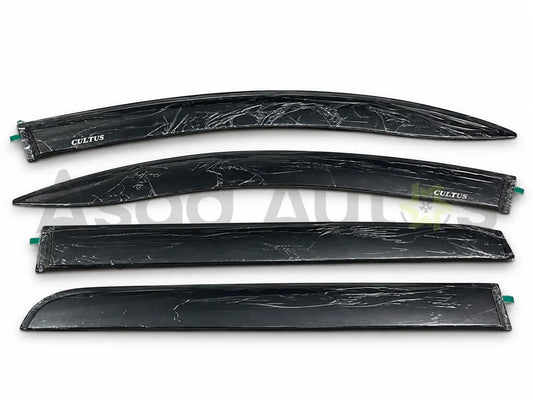 TXR sun visor air press smoke tinted set for Suzuki New Cultus