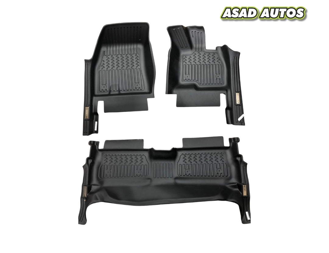 TXR TPE Floor Mats Black Color For Jaecoo J7 2025-2026