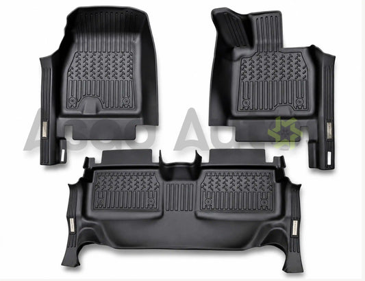 TXR TPE Floor Mats for Chery OMODA E5 2025–2026 Black Custom Fit Waterproof All-Weather Car Floor Mats