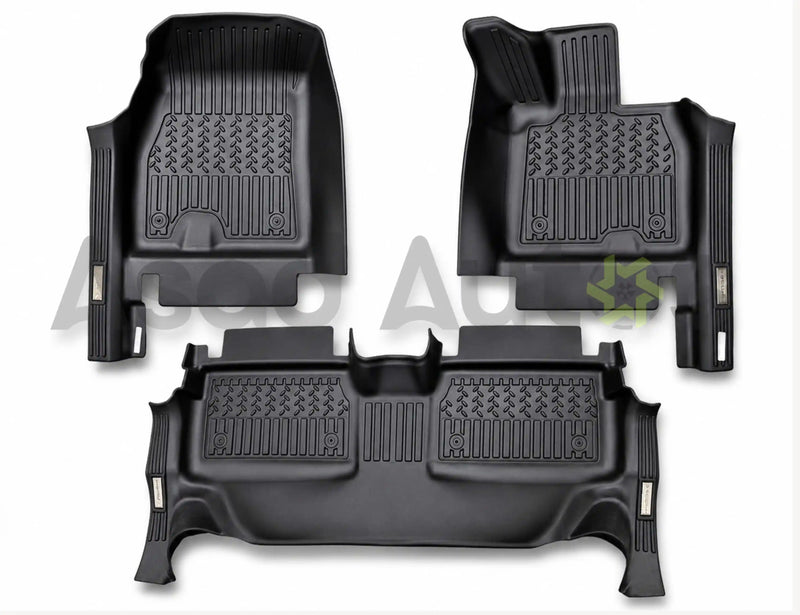 TXR TPE Floor Mats for Chery OMODA E5 2025–2026 Black Custom Fit Waterproof All-Weather Car Floor Mats