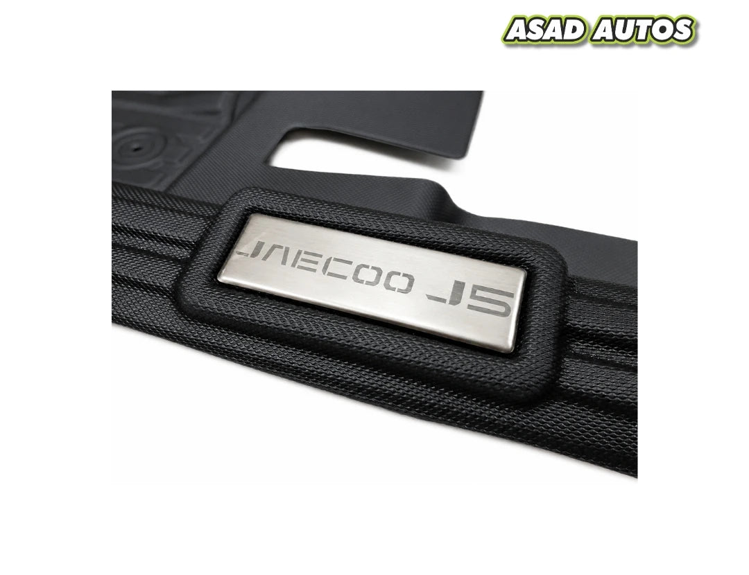 TXR TPE custom fit floor mats for Jaecoo J5 2025–2026 all weather waterproof anti slip heavy duty car interior protection floor liners for premium vehicle interior coverage