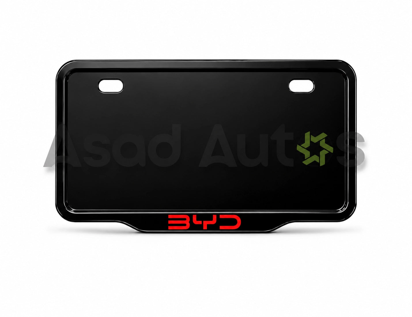 VANTIQ custom number plate frame for BYD Sealion 7 2025-2026 red