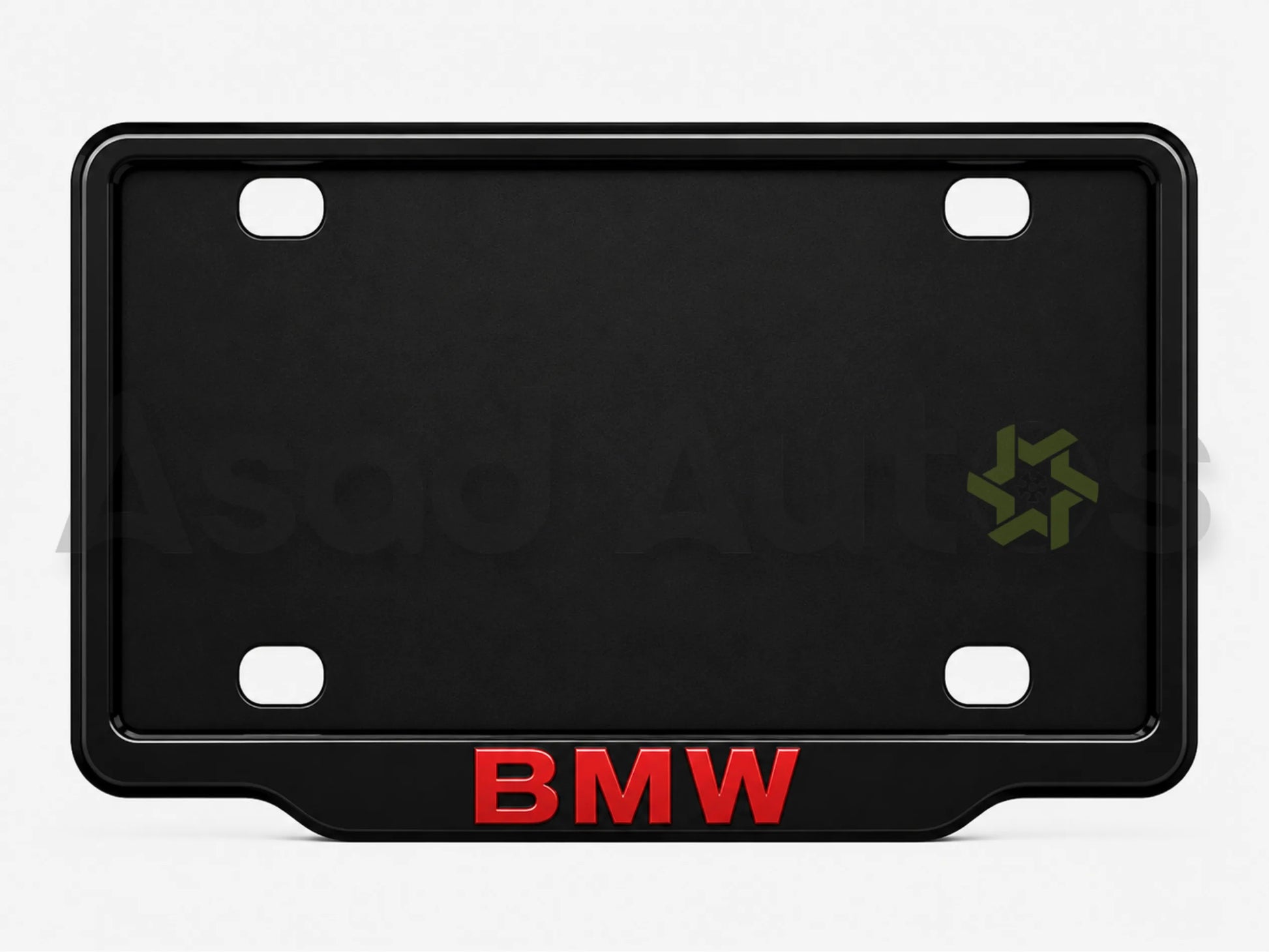 VANTIQ custom number plate frame for BMW premium exterior styling - Asad Autos