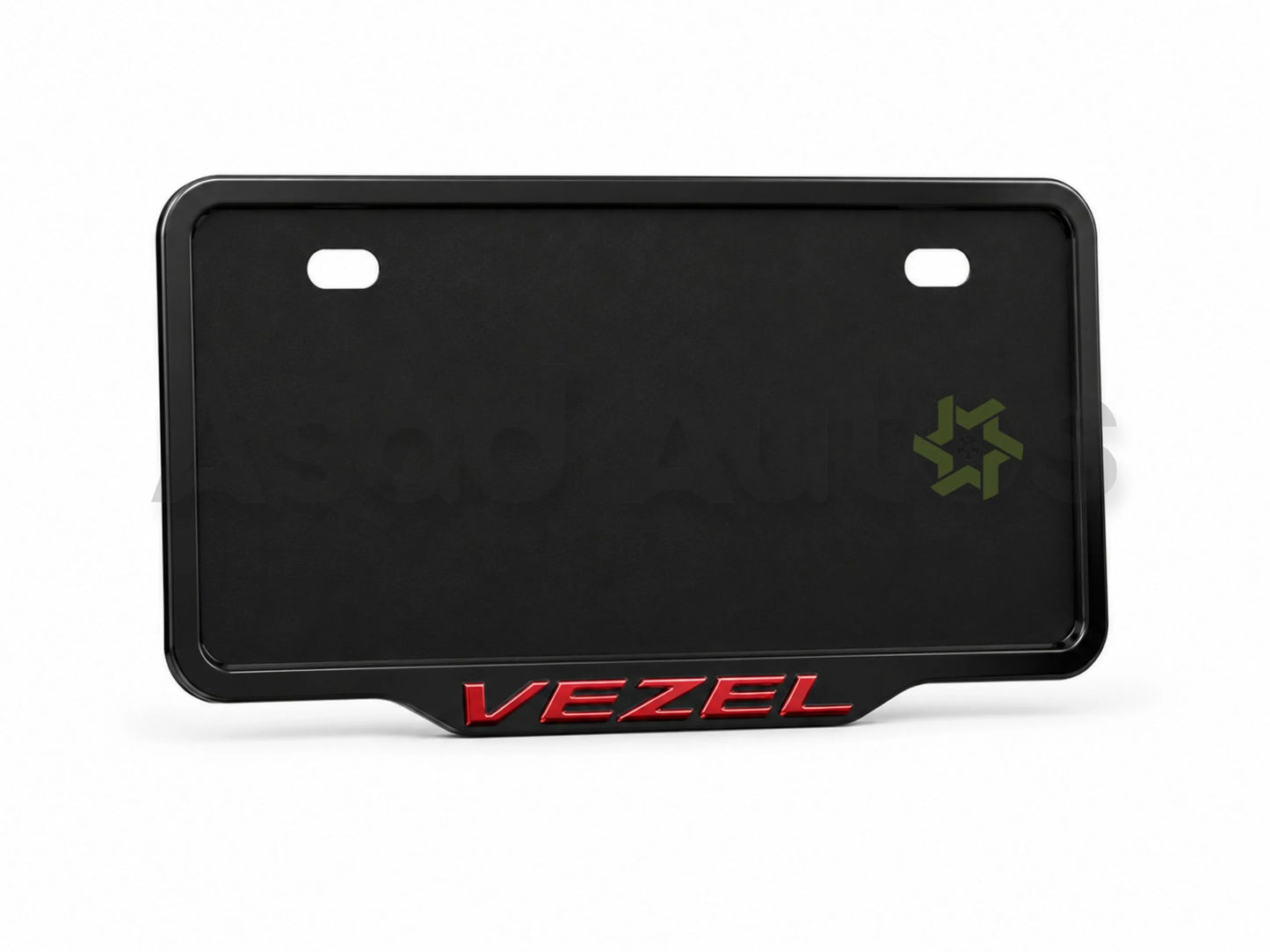 VANTIQ custom number plate frame for Honda Vezel premium exterior styling - Asad Autos