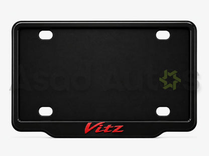 VANTIQ custom number plate frame for Toyota Vitz premium exterior styling - Asad Autos