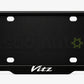 VANTIQ custom number plate frame fitted on Toyota Vitz front plate area - Asad Autos
