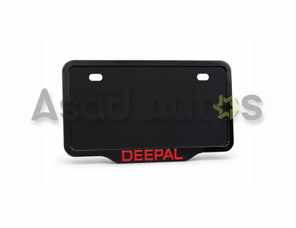 VANTIQ custom number plate frame installed on Deepal S05 2025-2026 - Asad Autos