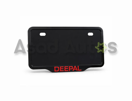 VANTIQ custom number plate frame installed on Deepal S05 2025-2026 - Asad Autos