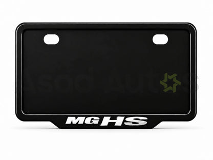 vantiq custom number plate frame for MG HS, all models