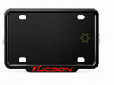 VANTIQ custom number plate frame and cover-Red- for Hyundai Tucson premium exterior styling - Asad Autos