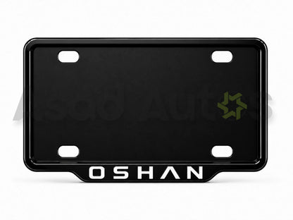 Vantiq Custom Number Plate Frame and Cover for Oshan All Models