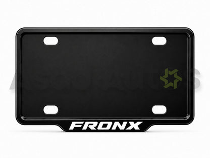Vantiq Custom Number Plate Frame and Cover for Suzuki Fronx