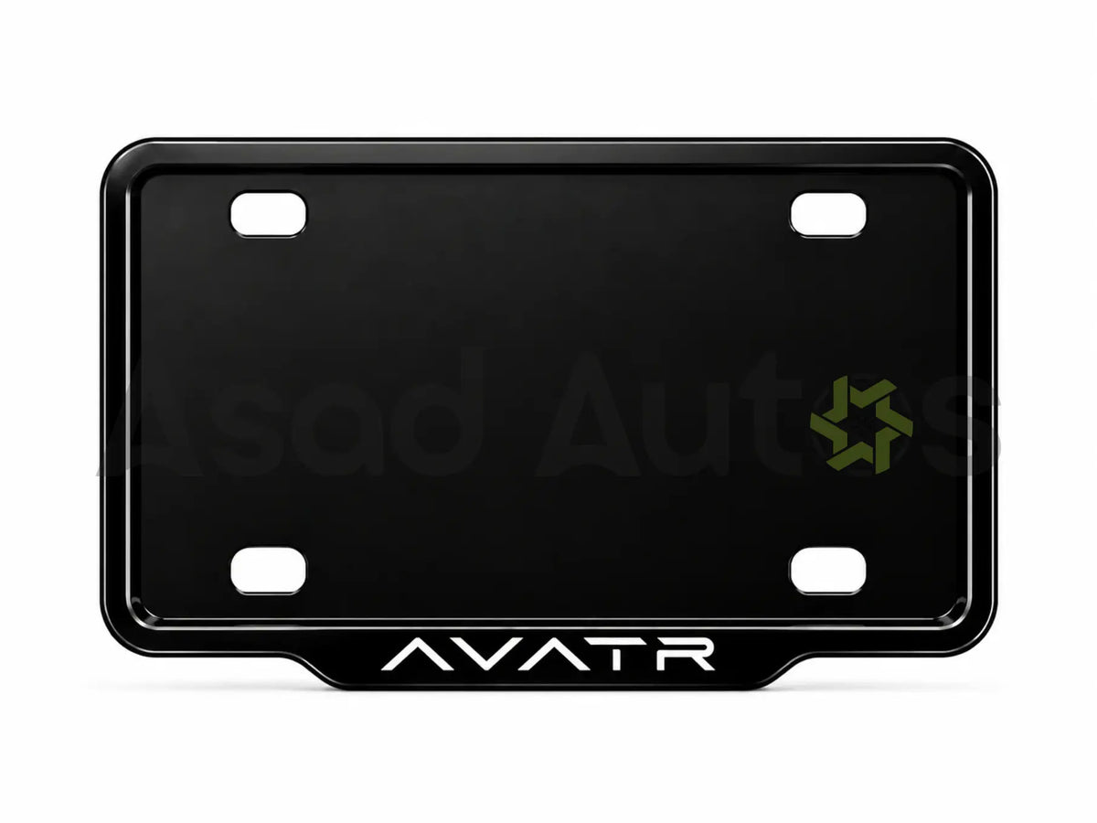 Vantiq custom number plate frame for AVATR 07 2026-2027