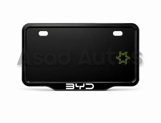 VANTIQ custom number plate frame installed on BYD Sealion 7 2025-2026 - Asad Autos