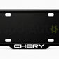VANTIQ number plate frame-white- fitted on Chery front plate area - Asad Autos