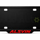 VANTIQ Custom Red number plate frame for Changan Alsvin premium exterior styling - Asad Autos