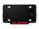 VANTIQ Custom Red number plate frame for Changan Alsvin premium exterior styling - Asad Autos