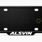 VANTIQ White number plate frame fitted on Changan Alsvin front plate area - Asad Autos