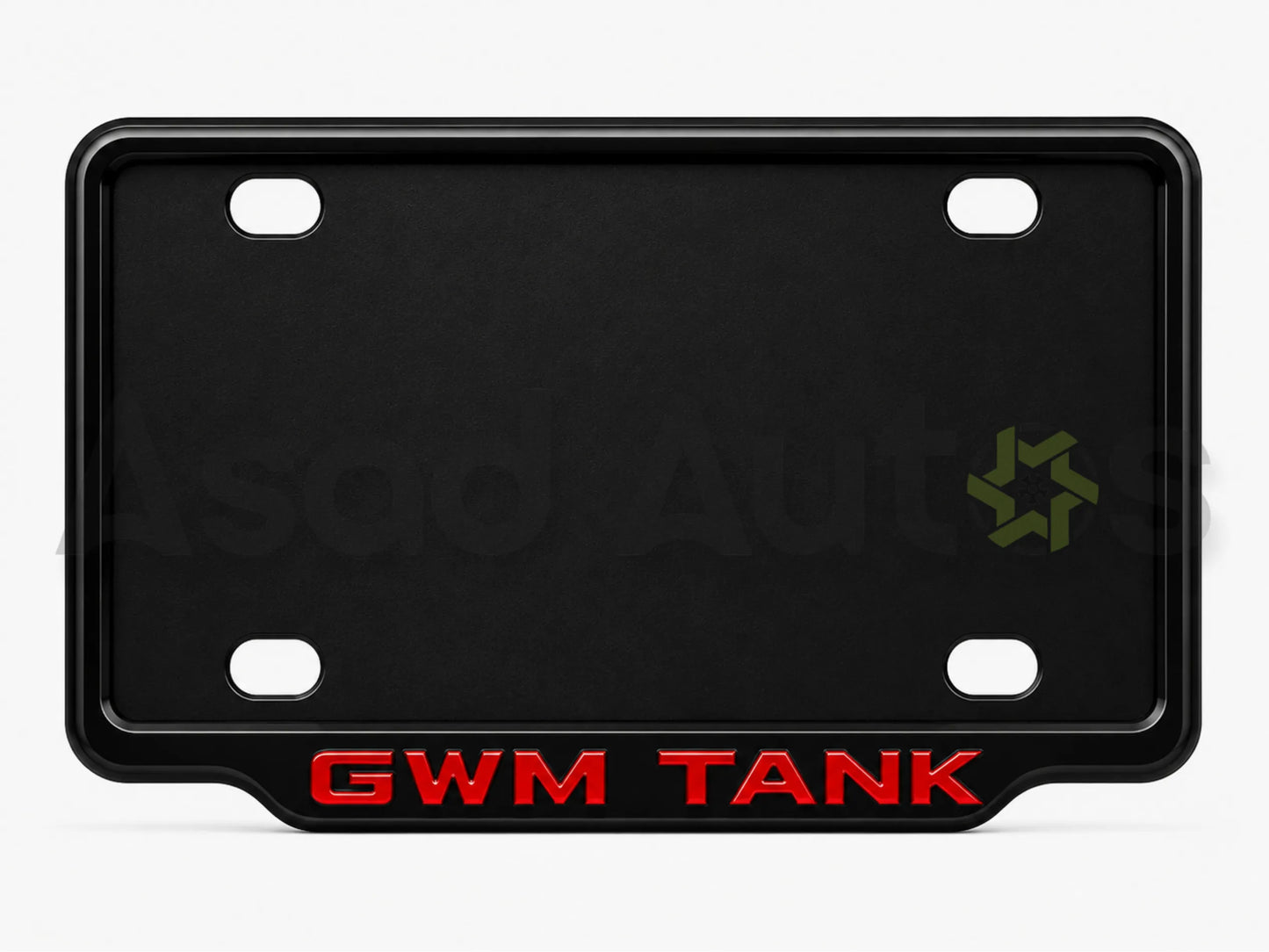 VANTIQ number plate frame for Haval GWM Tank 500 premium exterior styling - Asad Autos