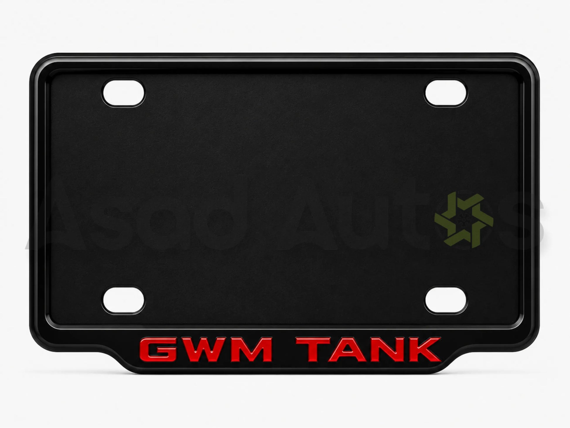 VANTIQ number plate frame for Haval GWM Tank 500 premium exterior styling - Asad Autos