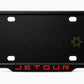Vantiq Custom Number Plate Frame and Cover for Jetour All Models