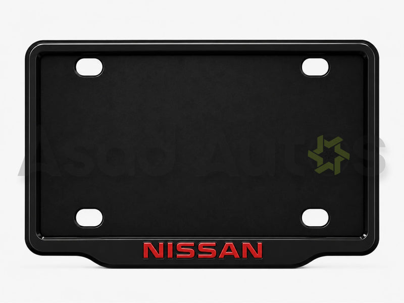 Vantiq Custom Number Plate Frame and Cover for Nissan All Models