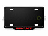 VANTIQ number plate frame red for Suzuki Fronx premium exterior styling - Asad Autos