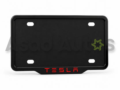 Vantiq Custom Number Plate Frame and Cover for Tesla All Models