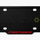 Vantiq Custom Number Plate Frame and Cover for Toyota Fortuner