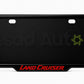 Vantiq Custom Number Plate Frame and Cover for Toyota Land Cruiser