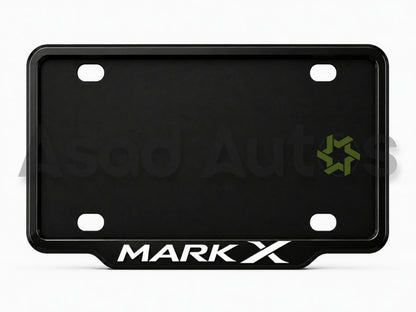 Vantiq Custom Number Plate Frame and Cover for Toyota Mark X
