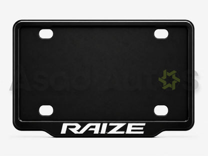 Vantiq Number Plate Cover Frame for Toyota Raize All Models
