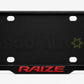 Vantiq Custom Number Plate Frame and Cover for Toyota Raize