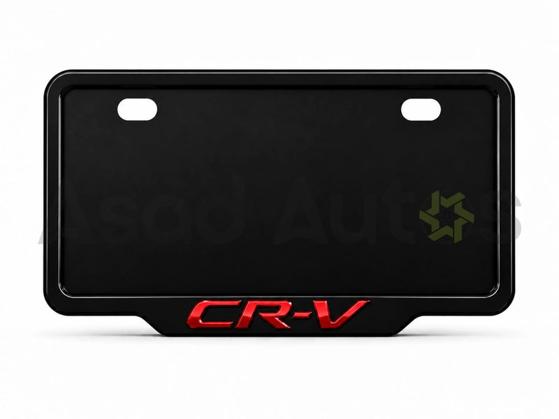 Vantiq Custom Number Plate Frame for Honda CR-V All Models