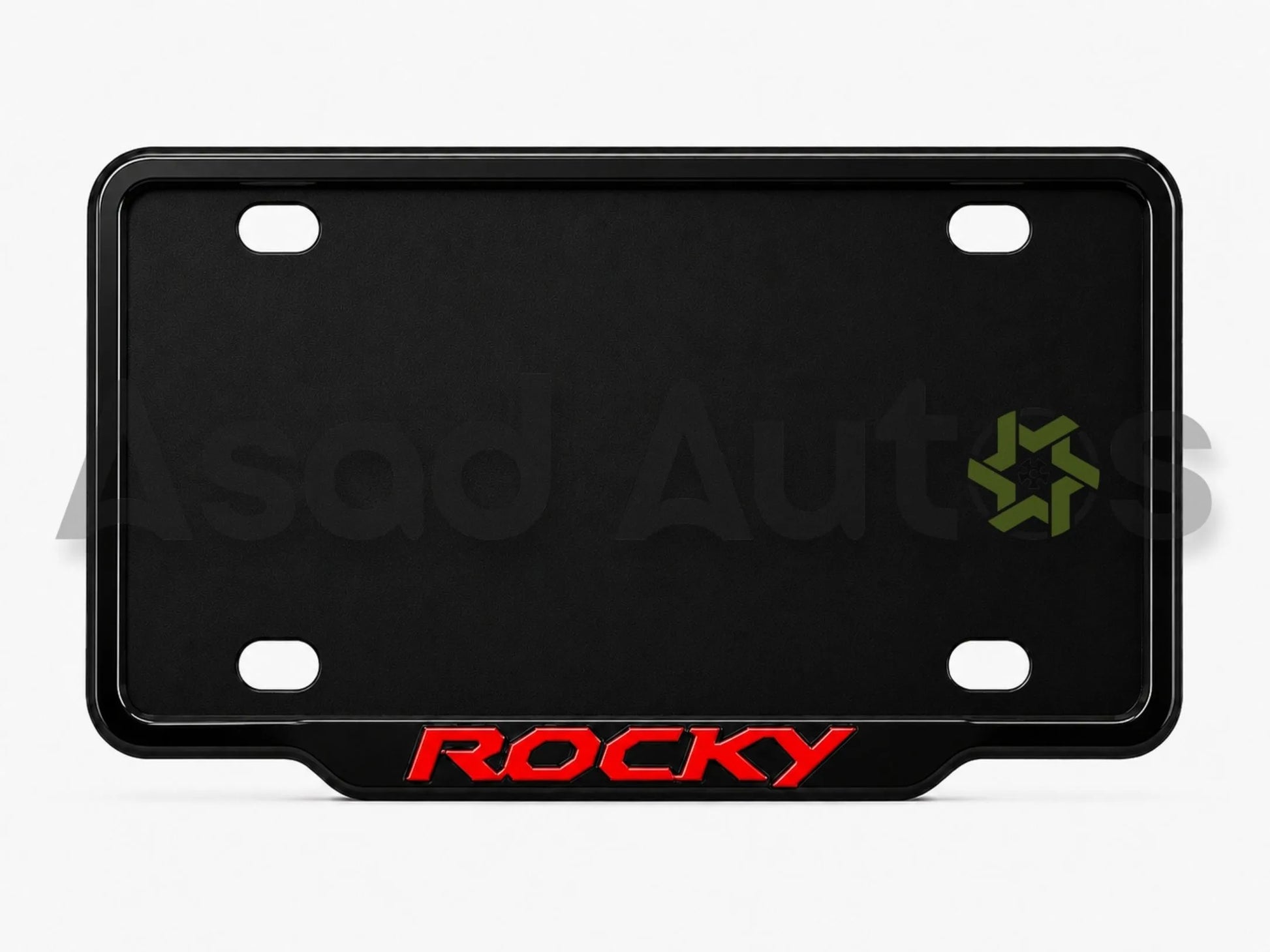 VANTIQ custom number plate frame for Daihatsu Rocky premium exterior styling - Asad Autos