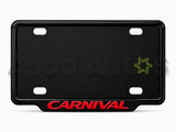 VANTIQ custom number plate frame for Kia Carnival premium exterior styling - Asad Autos
