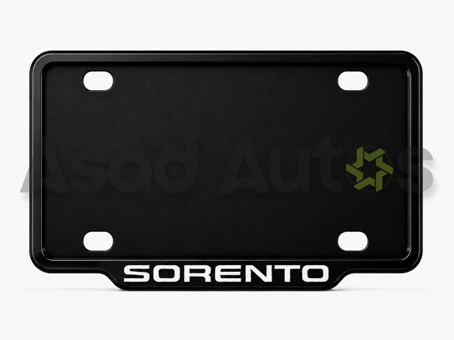 VANTIQ Custom Number Plate Frame & Cover for Kia Sorento– All Models