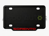 VANTIQ Custom Number Plate Frame & Cover for Kia Sorento– All Models