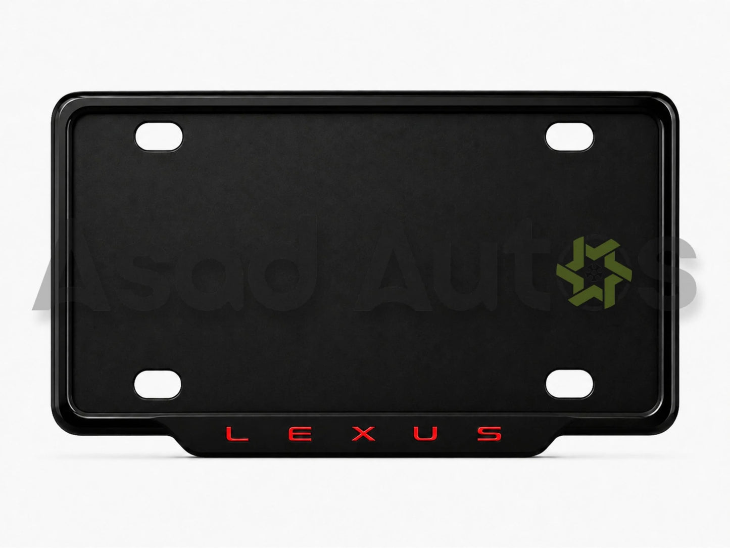 VANTIQ custom number plate frame for Lexus premium exterior styling - Asad Autos