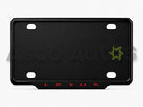 VANTIQ custom number plate frame for Lexus premium exterior styling - Asad Autos