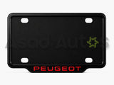 VANTIQ custom number plate frame for Peugeot 2008 premium exterior styling - Asad Autos