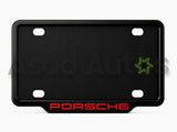 VANTIQ custom number plate frame for Porsche premium exterior styling - Asad Autos