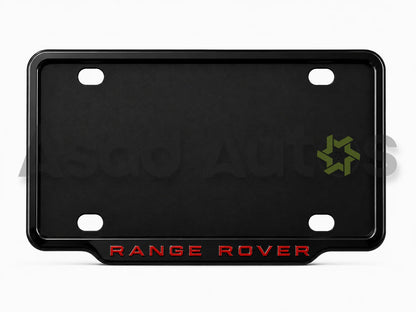 VANTIQ custom number plate frame for Range Rover premium exterior styling - Asad Autos