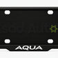 VANTIQ number plate cover fitted on Aqua rear number plate - Asad Autos
