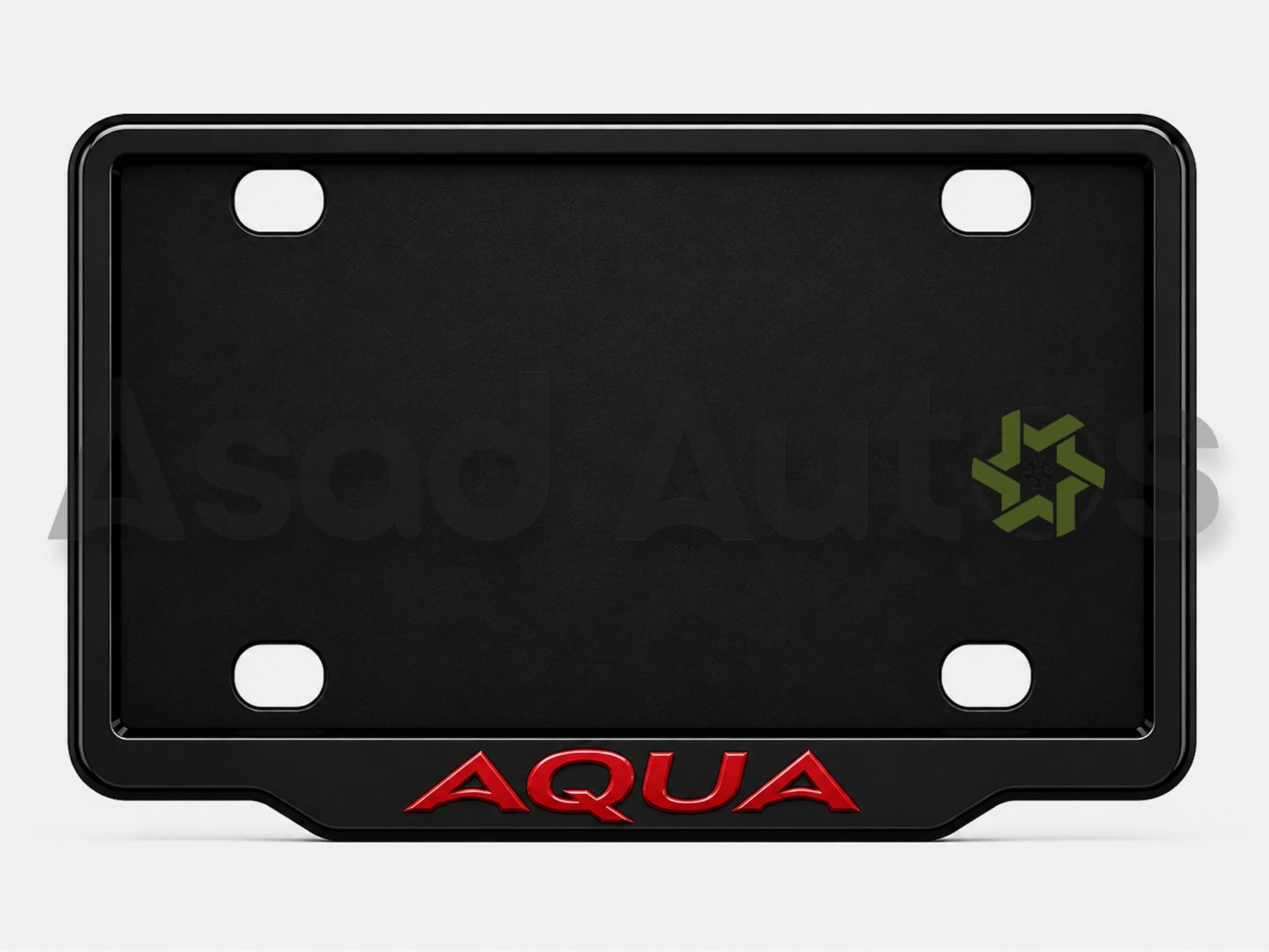 VANTIQ custom number plate frame for Toyota Aqua premium exterior styling - Asad Autos